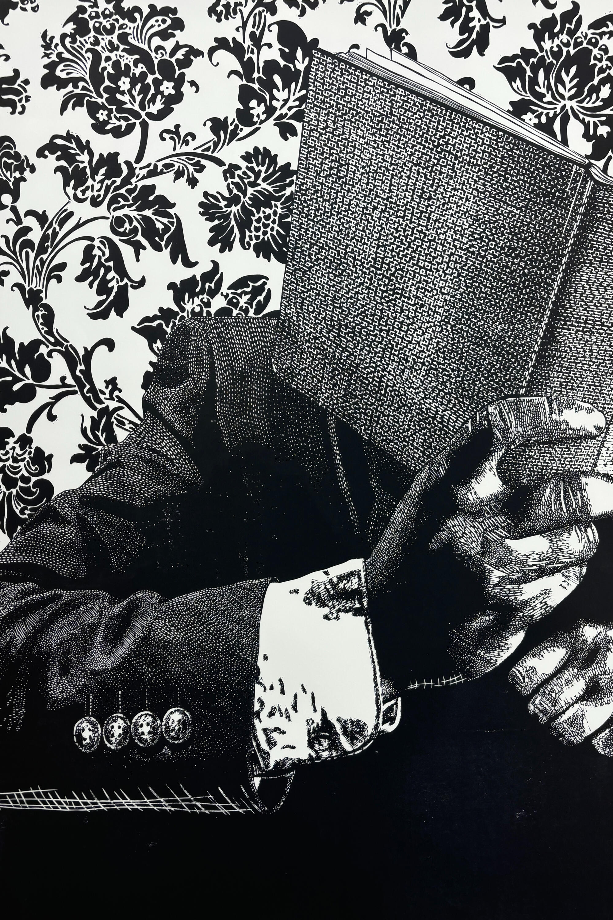 Structures of Access: Kept, relief, 2 ft. x 3 ft. 2026.